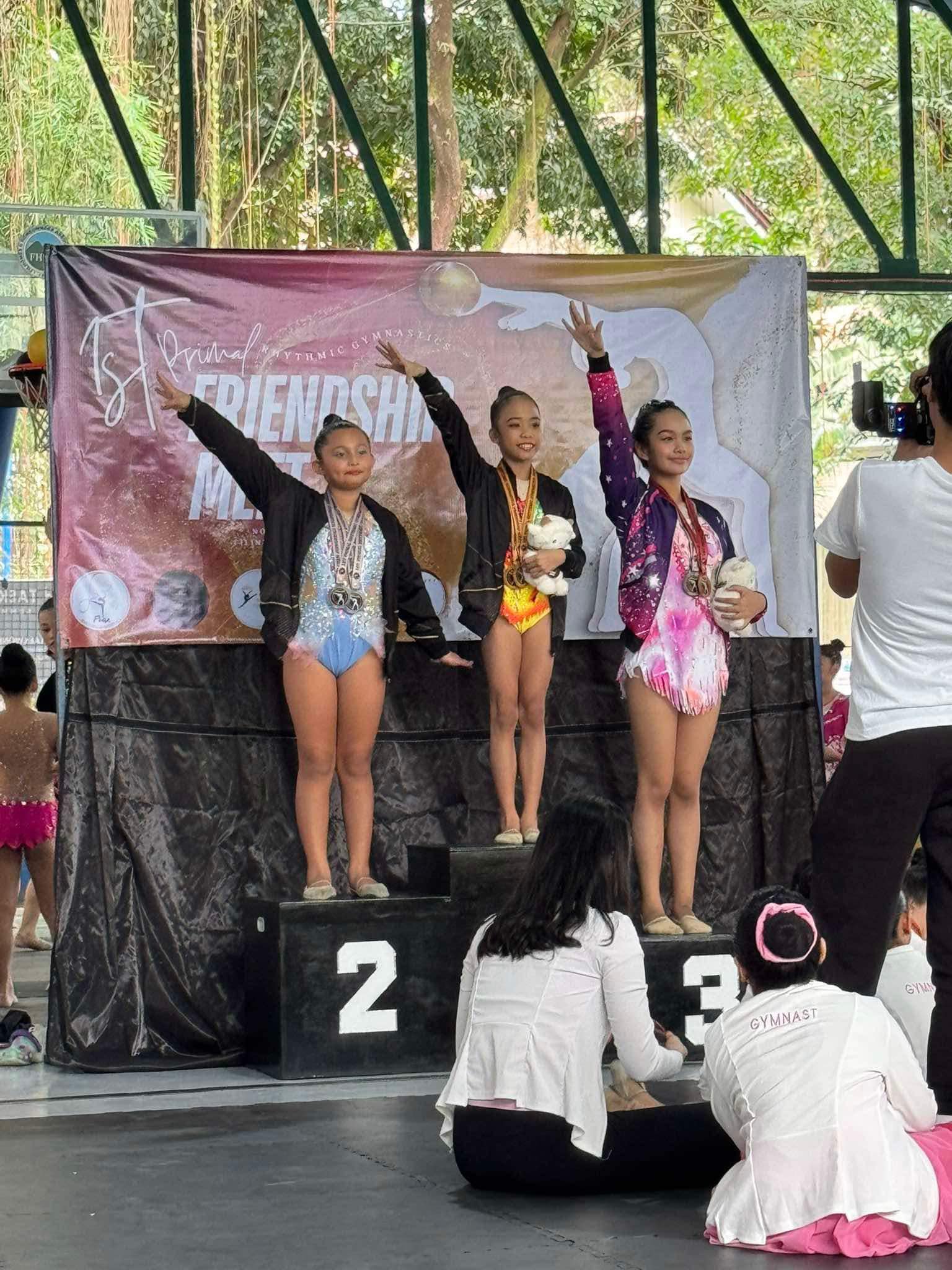 Rhythmic gymnastics performance