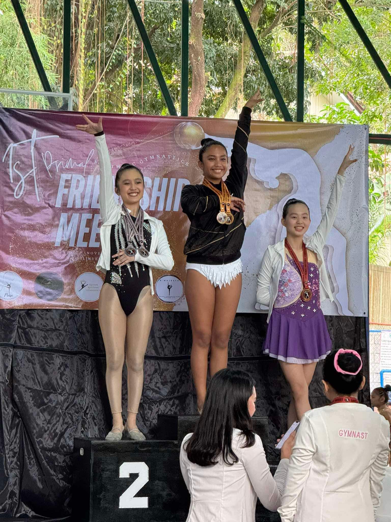 Rhythmic gymnastics performance