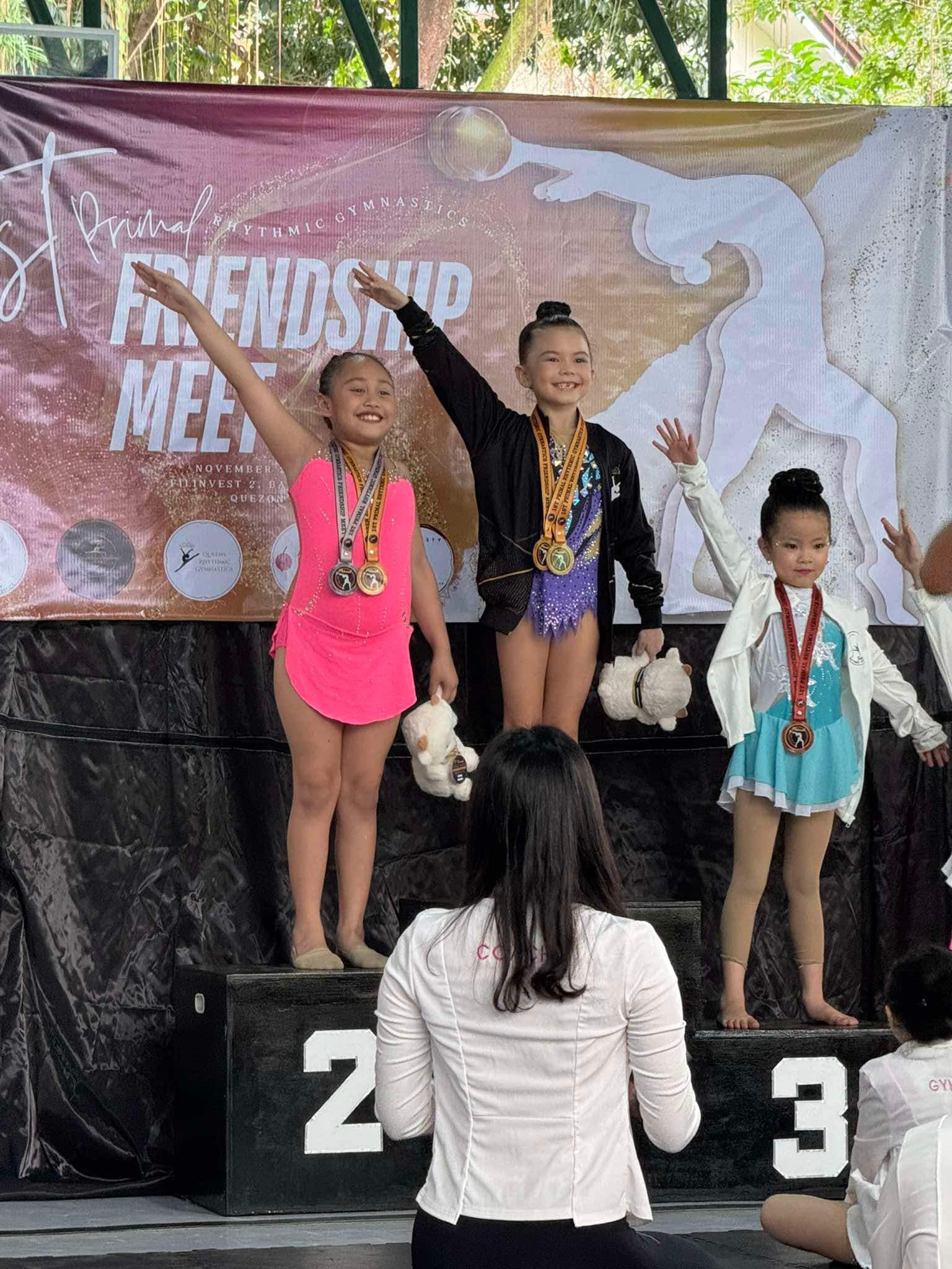 Rhythmic gymnastics performance