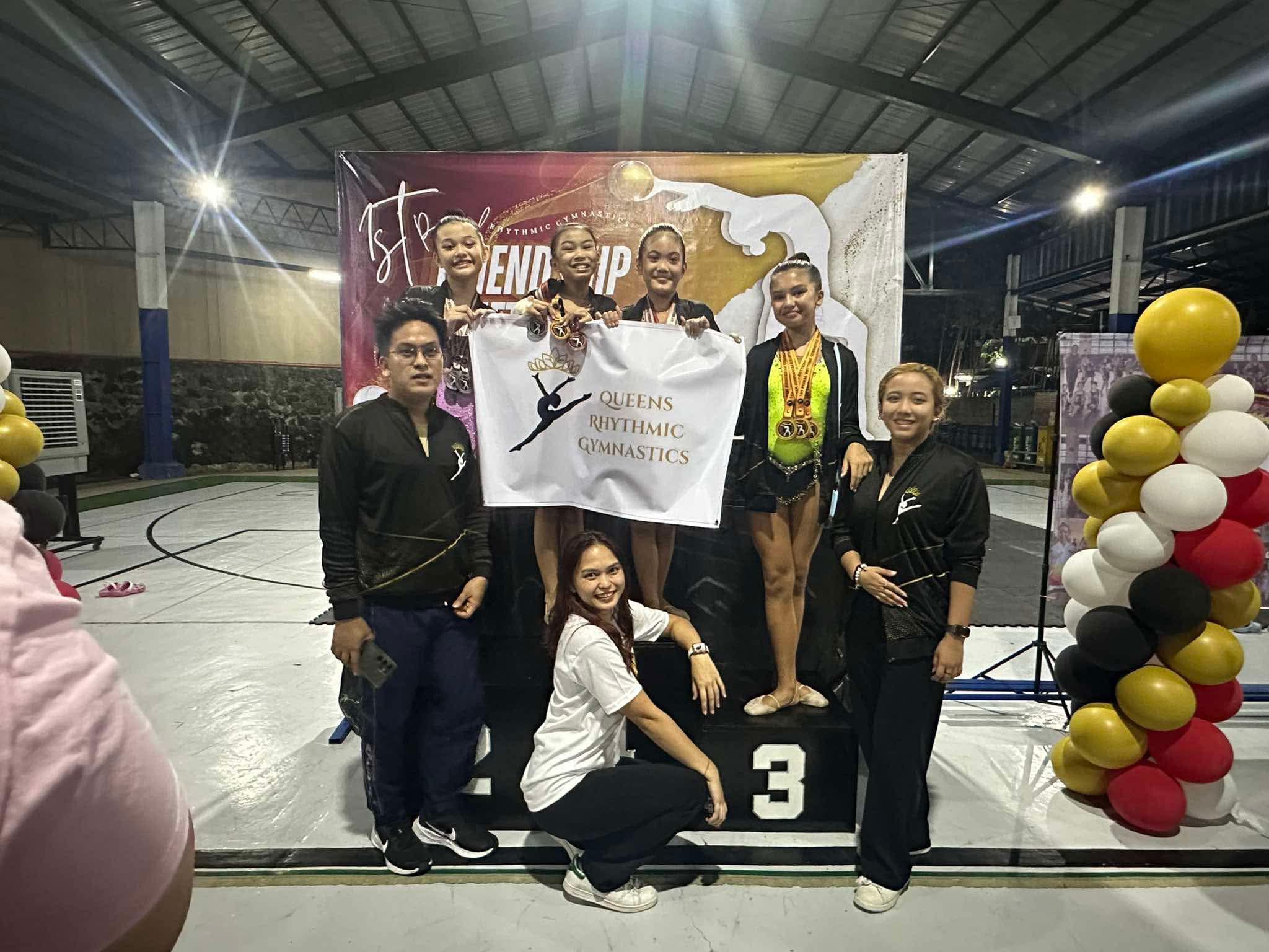 Rhythmic gymnastics performance
